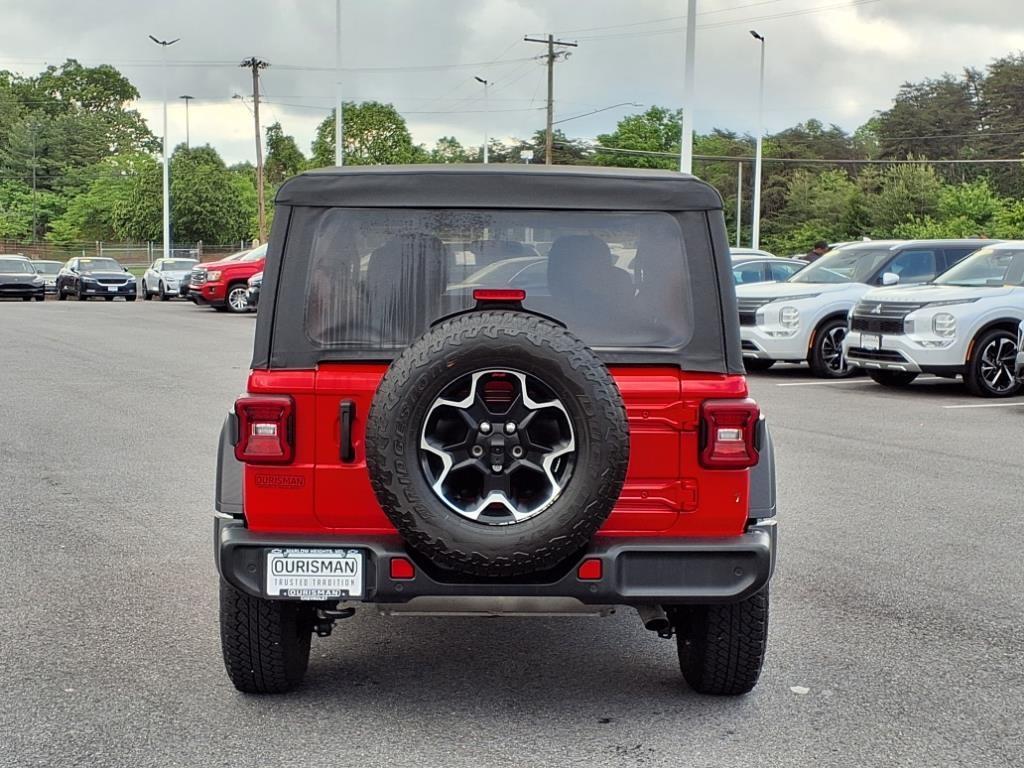 used 2021 Jeep Wrangler car, priced at $28,000