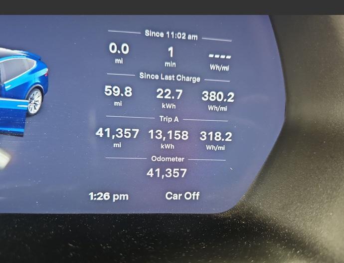 used 2018 Tesla Model X car, priced at $29,500
