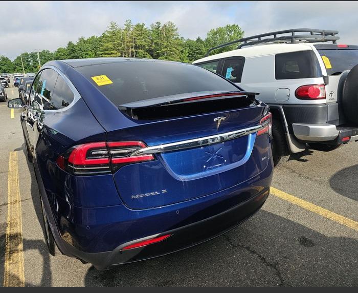 used 2018 Tesla Model X car, priced at $29,500