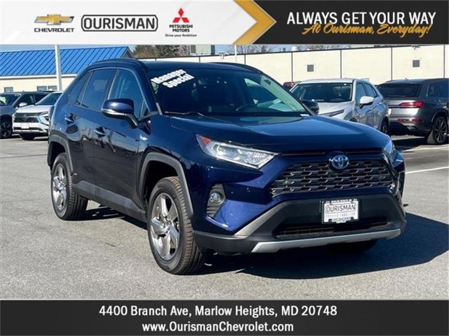 used 2020 Toyota RAV4 Hybrid car, priced at $27,500