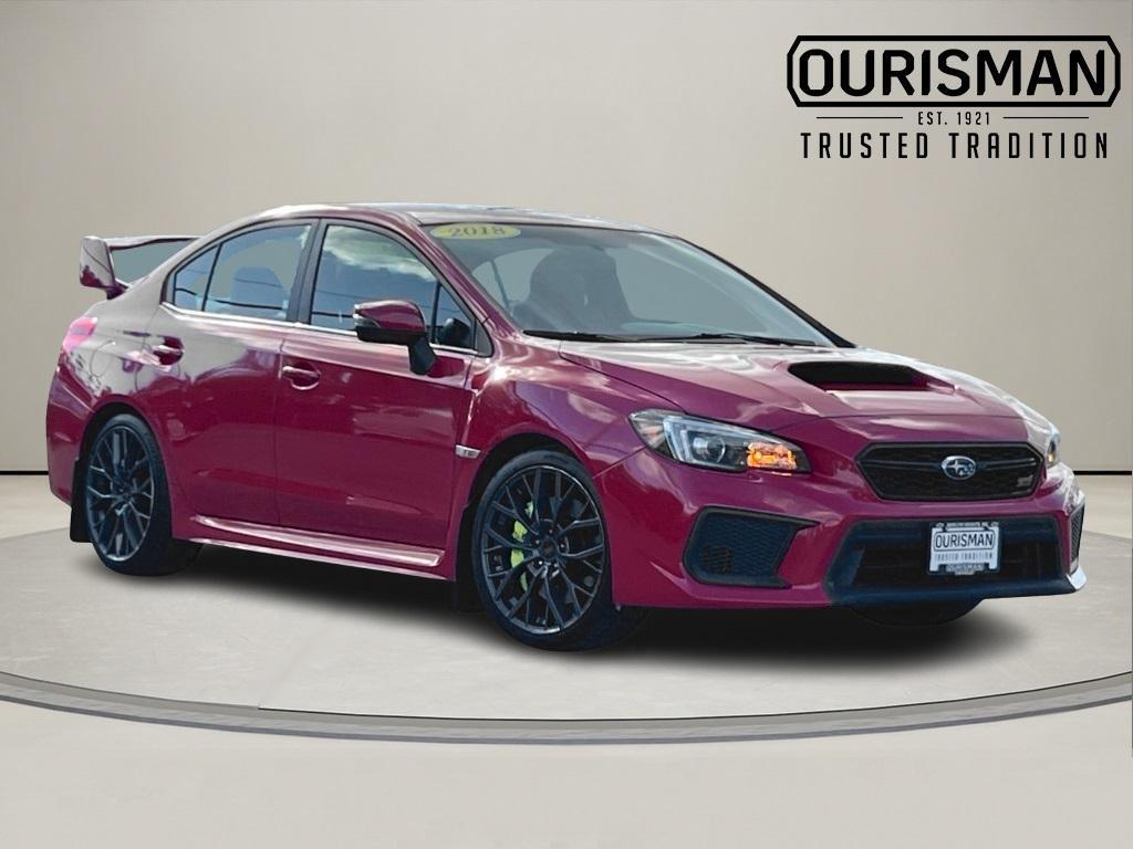used 2018 Subaru WRX STI car, priced at $22,000