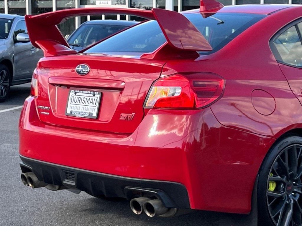 used 2018 Subaru WRX STI car, priced at $22,000