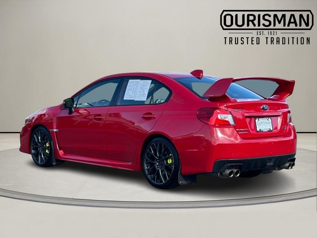 used 2018 Subaru WRX STI car, priced at $22,000