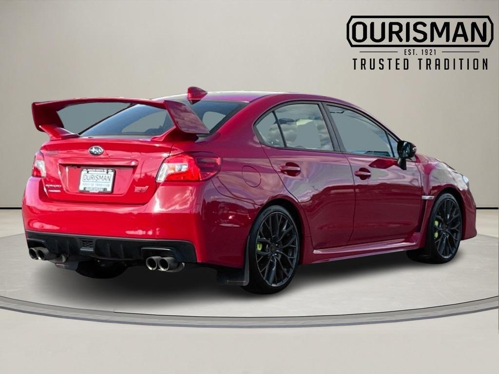 used 2018 Subaru WRX STI car, priced at $22,000