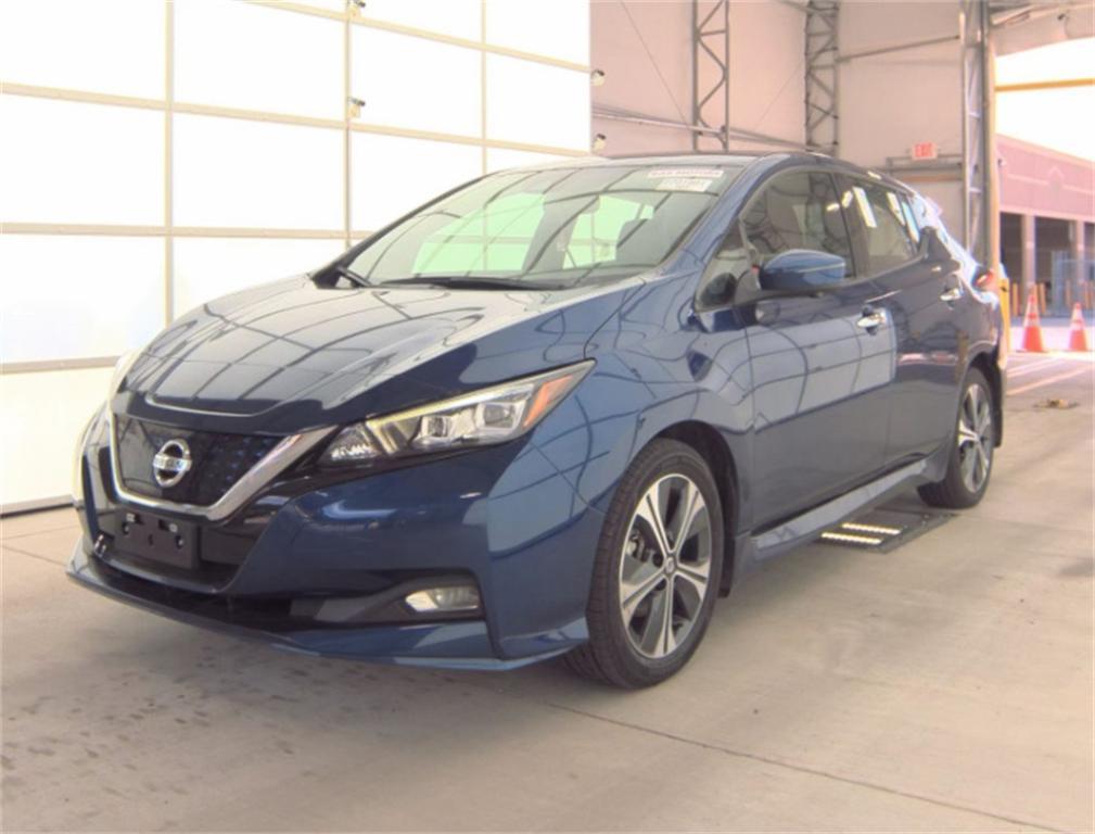 used 2021 Nissan Leaf car, priced at $11,900