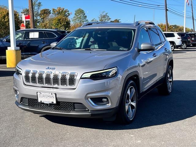 used 2021 Jeep Cherokee car, priced at $21,000