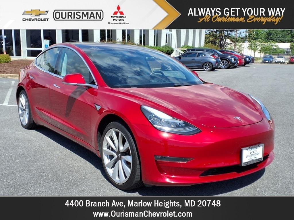 used 2018 Tesla Model 3 car, priced at $22,000