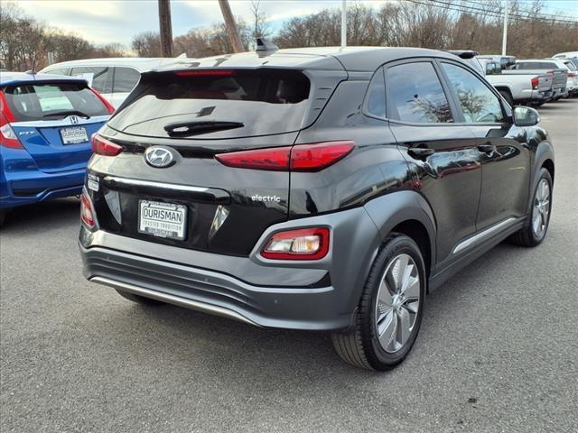 used 2021 Hyundai Kona EV car, priced at $18,000