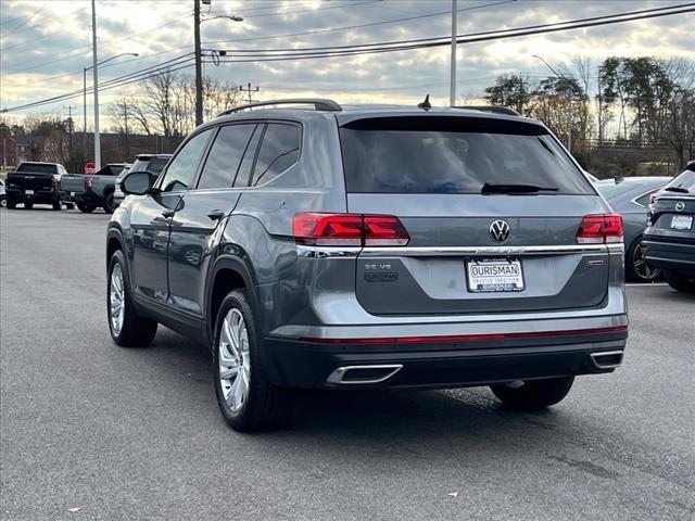 used 2021 Volkswagen Atlas car, priced at $24,500