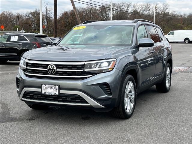 used 2021 Volkswagen Atlas car, priced at $24,500