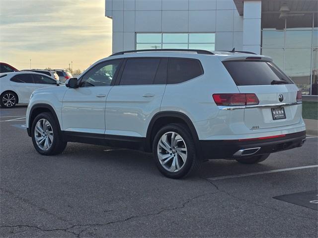 used 2022 Volkswagen Atlas car, priced at $25,743