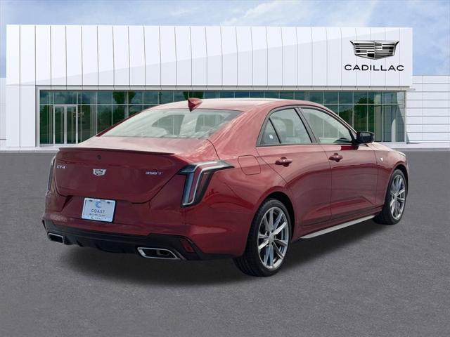 new 2024 Cadillac CT4 car, priced at $53,465