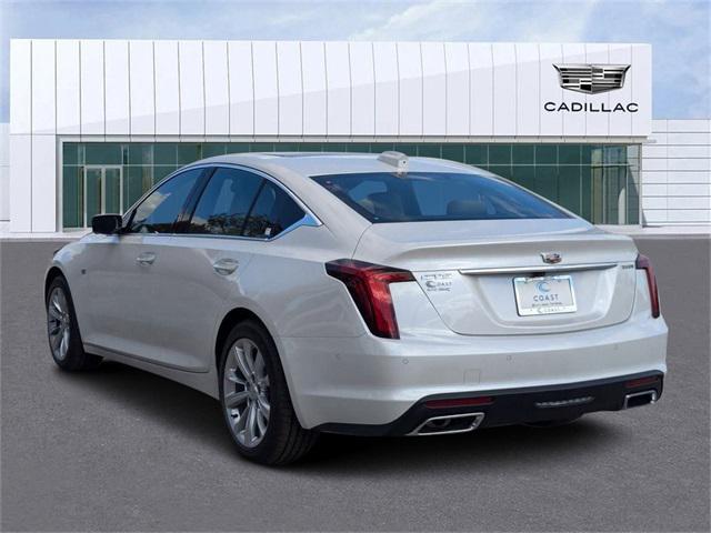 new 2025 Cadillac CT5 car, priced at $55,834