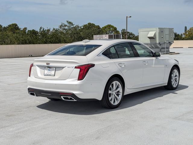 new 2025 Cadillac CT5 car, priced at $52,810