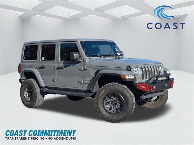 used 2022 Jeep Wrangler Unlimited car, priced at $36,883