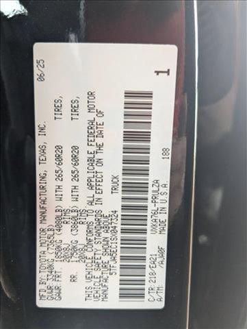 new 2025 Toyota Tundra car, priced at $57,366