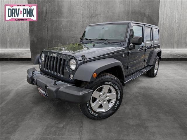 used 2016 Jeep Wrangler Unlimited car, priced at $18,569