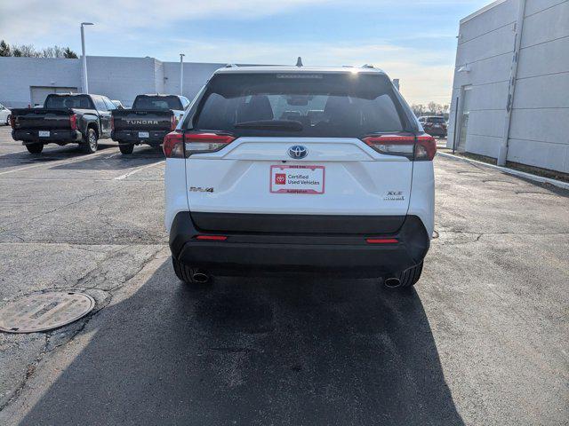 used 2021 Toyota RAV4 Hybrid car, priced at $30,490