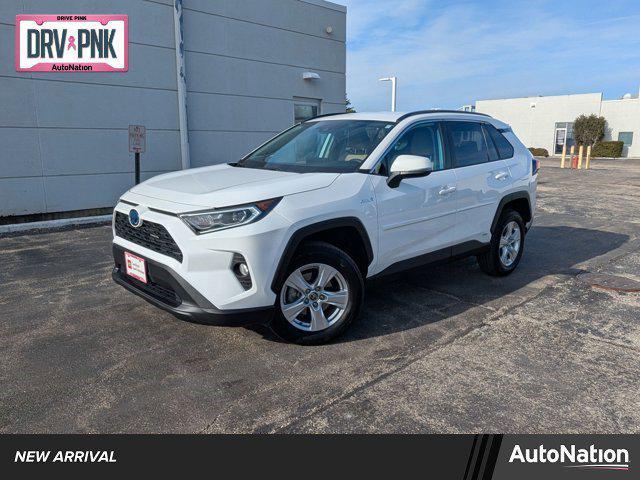 used 2021 Toyota RAV4 Hybrid car, priced at $30,490