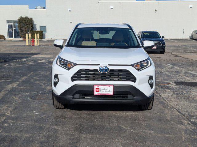 used 2021 Toyota RAV4 Hybrid car, priced at $30,490