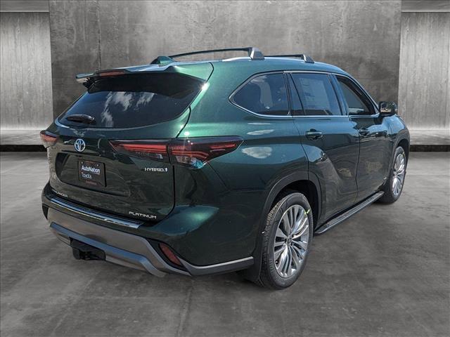 new 2024 Toyota Highlander Hybrid car, priced at $54,803