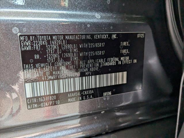new 2025 Toyota RAV4 Hybrid car, priced at $34,284