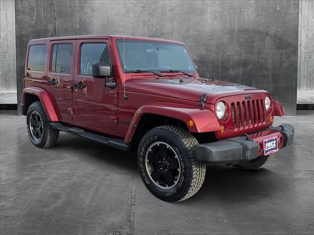 used 2012 Jeep Wrangler Unlimited car, priced at $12,489