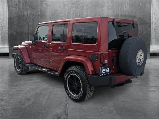 used 2012 Jeep Wrangler Unlimited car, priced at $12,489