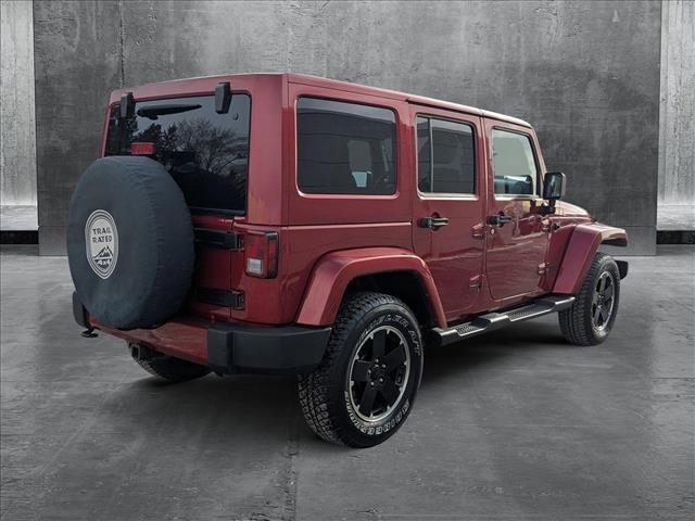 used 2012 Jeep Wrangler Unlimited car, priced at $12,489