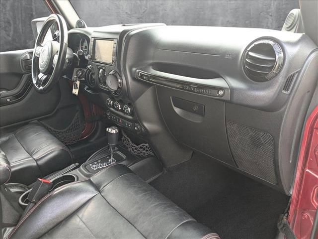 used 2012 Jeep Wrangler Unlimited car, priced at $12,489