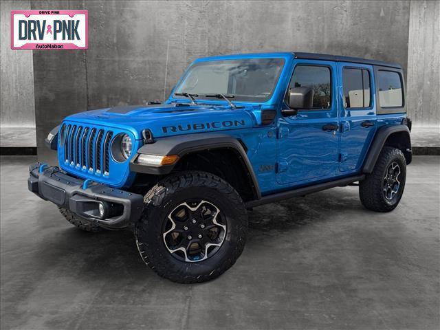 used 2022 Jeep Wrangler Unlimited car, priced at $37,349