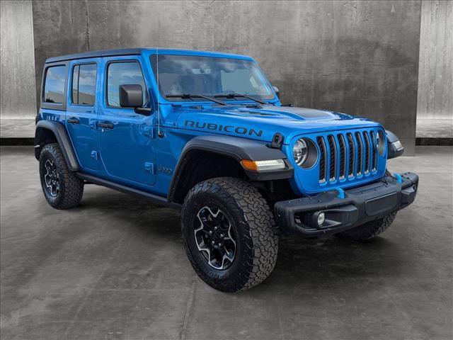 used 2022 Jeep Wrangler Unlimited car, priced at $37,349