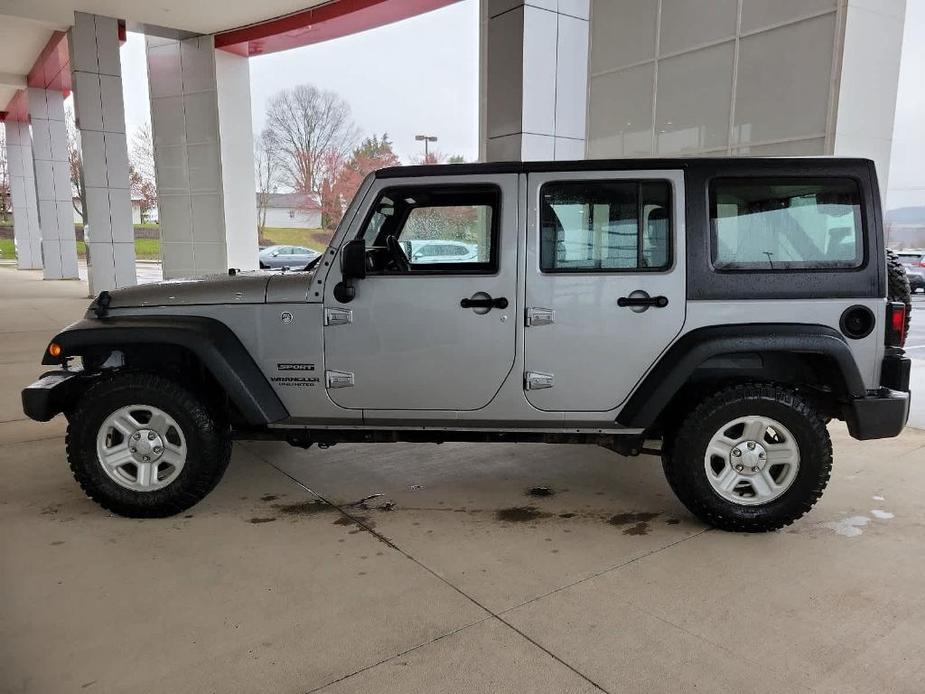used 2017 Jeep Wrangler Unlimited car, priced at $24,988