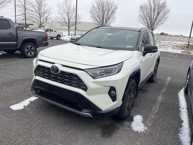 used 2021 Toyota RAV4 Hybrid car, priced at $31,750