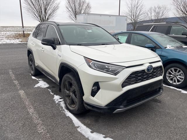 used 2021 Toyota RAV4 Hybrid car, priced at $31,750