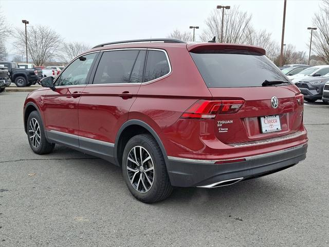 used 2021 Volkswagen Tiguan car, priced at $19,500