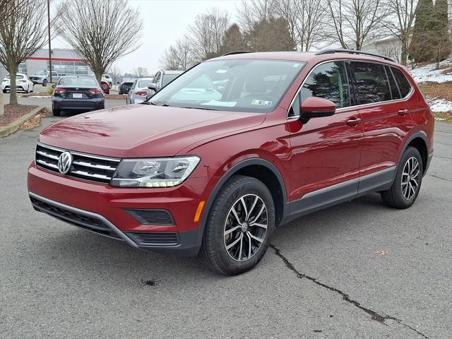 used 2021 Volkswagen Tiguan car, priced at $19,500