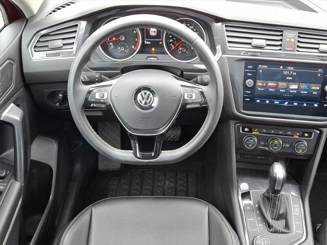 used 2021 Volkswagen Tiguan car, priced at $19,500