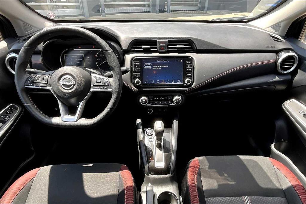 used 2024 Nissan Versa car, priced at $19,500
