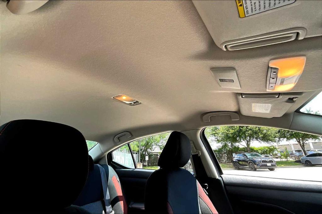 used 2024 Nissan Versa car, priced at $19,500
