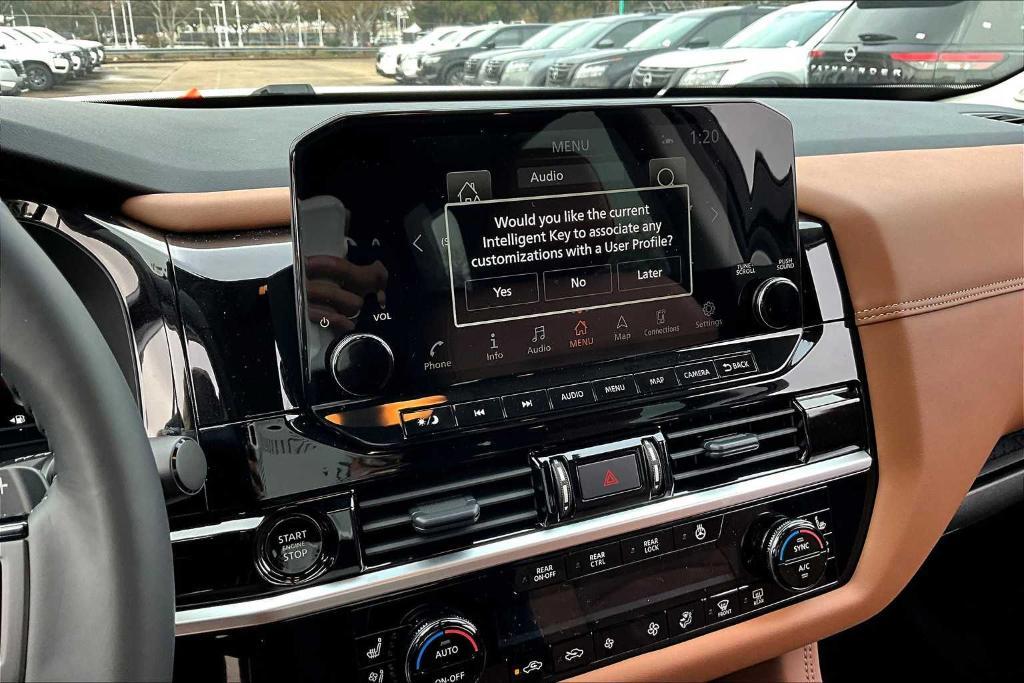 new 2025 Nissan Pathfinder car, priced at $54,815