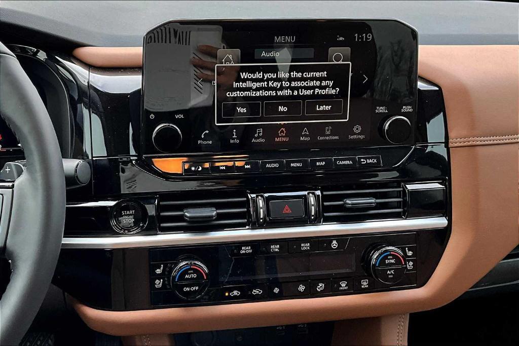 new 2025 Nissan Pathfinder car, priced at $54,815