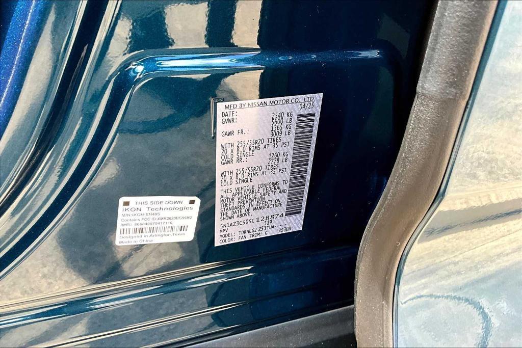 new 2025 Nissan Murano car, priced at $46,565