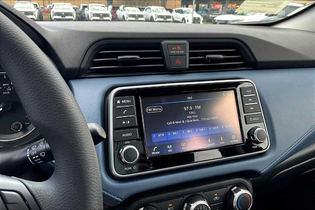 new 2025 Nissan Versa car, priced at $18,275