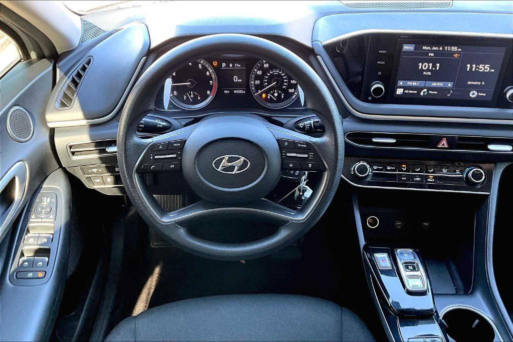 used 2021 Hyundai Sonata car, priced at $14,997