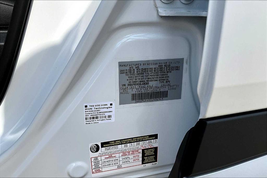 new 2025 Nissan Kicks car, priced at $26,536