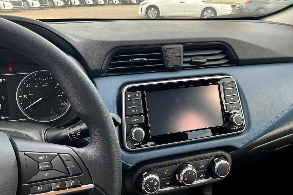 new 2025 Nissan Versa car, priced at $18,725
