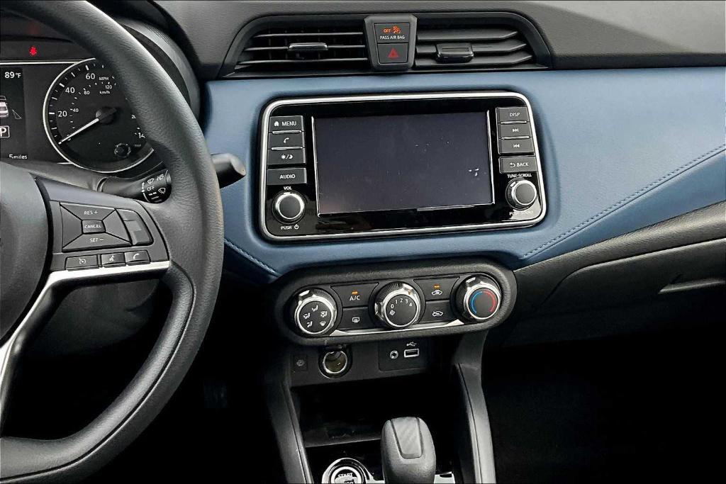 new 2025 Nissan Versa car, priced at $18,725