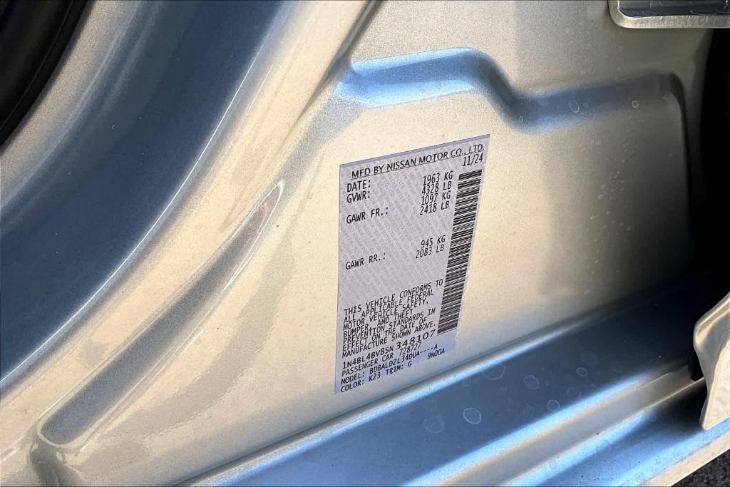 new 2025 Nissan Altima car, priced at $28,250