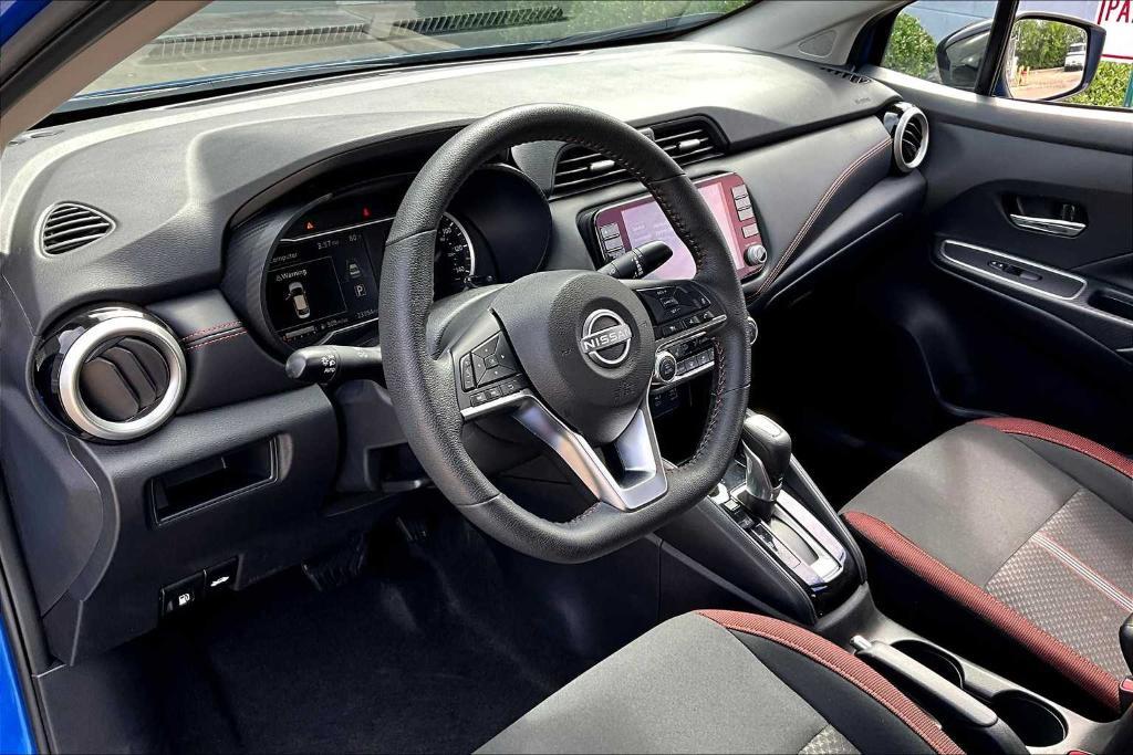 used 2024 Nissan Versa car, priced at $19,500